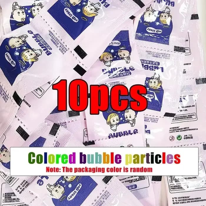10-40 pièces Machine à bulles supplément liquide coloré bulle concentré granulés 10 pièces ≈ 750ml p