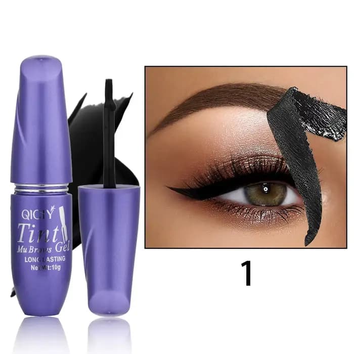 Gel à sourcils peel-off, waterproof et résistant à la transpiration, fixation de la couleur longue d