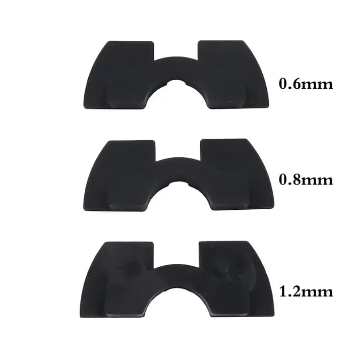 Nouveaux coussins d'amortissement en caoutchouc entretoise amortisseur de vibrations accessoires Pac