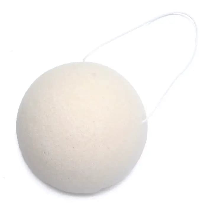 Éponge Konjac pour le lavage du visage, éponge ronde Konjac konnyaku, nettoyage du visage, expectora