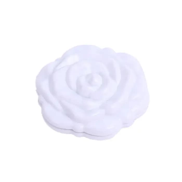 Mini miroir Portable rétro fleur de Rose, petite miroir de maquillage de poche, miroirs à main Doubl