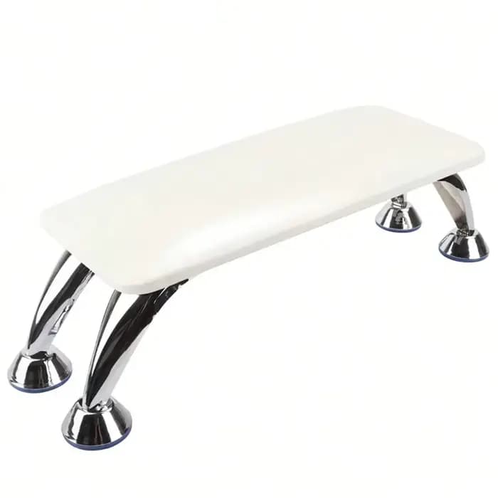 Grand accoudoir professionnel pour ongles, haute qualité, cuir PU, microfibre, lampe à ongles, oreil