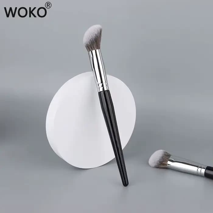 Brosse à Blush crème, imite l'application du bout des doigts, poudre de pointillé, pinceaux de maqui