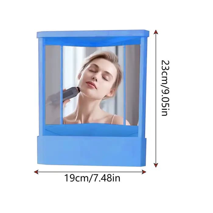 Miroir True Mirror professionnel pour l'image réelle, non inversé, sans barrage