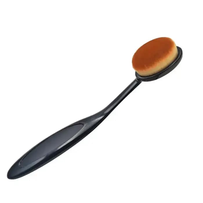 Pinceau de fond de teint de grande taille en forme de brosse à dents, outil de maquillage pour une a