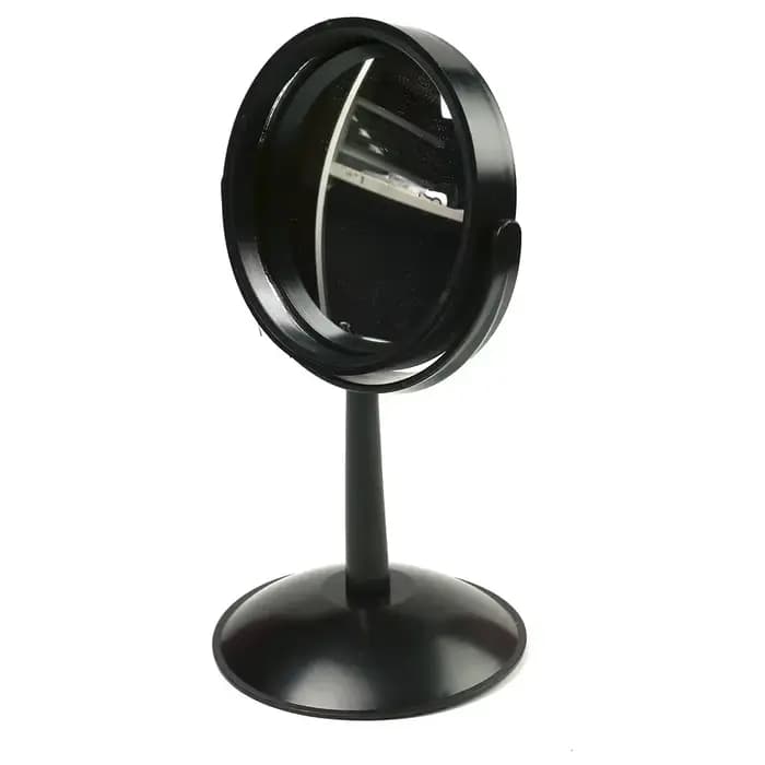 Miroir convexe diamètre 10cm, équipement d'enseignement de physique, loupe optique avec support de B