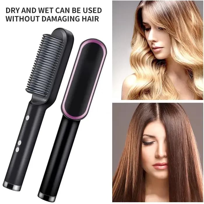 Lisseur Électrique Professionnel Rapide, Peigne Chaud, Soins Personnels, Brosse de Coiffure Multifon