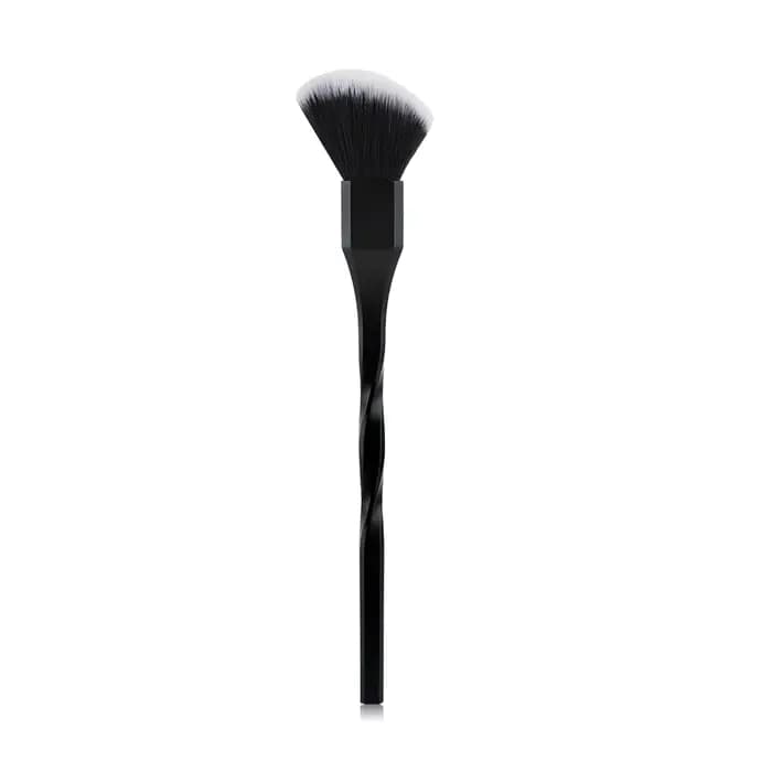 1 pièces spirale conception poignée en plastique beauté maquillage pinceaux cosmétiques poudre Blush