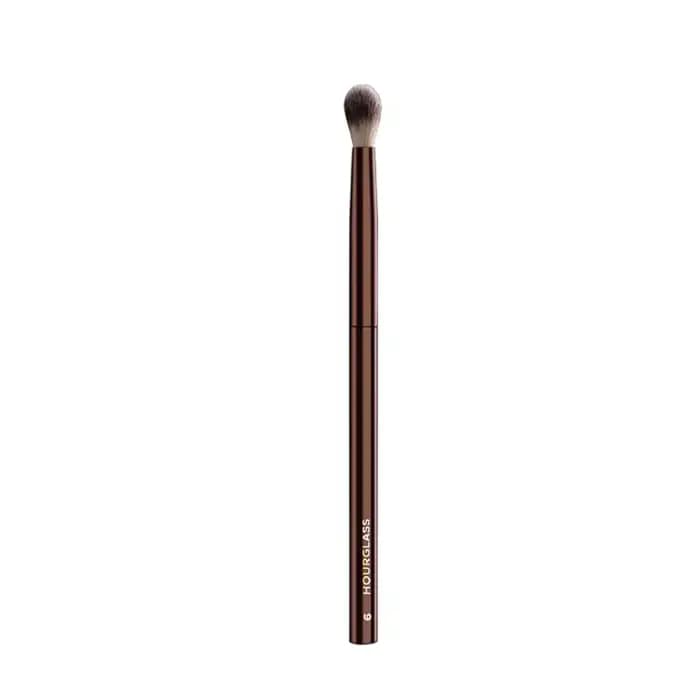 Pinceau de maquillage sablier-brush mélangeur conique No.6 brosse à cheveux en fibres douces et resp