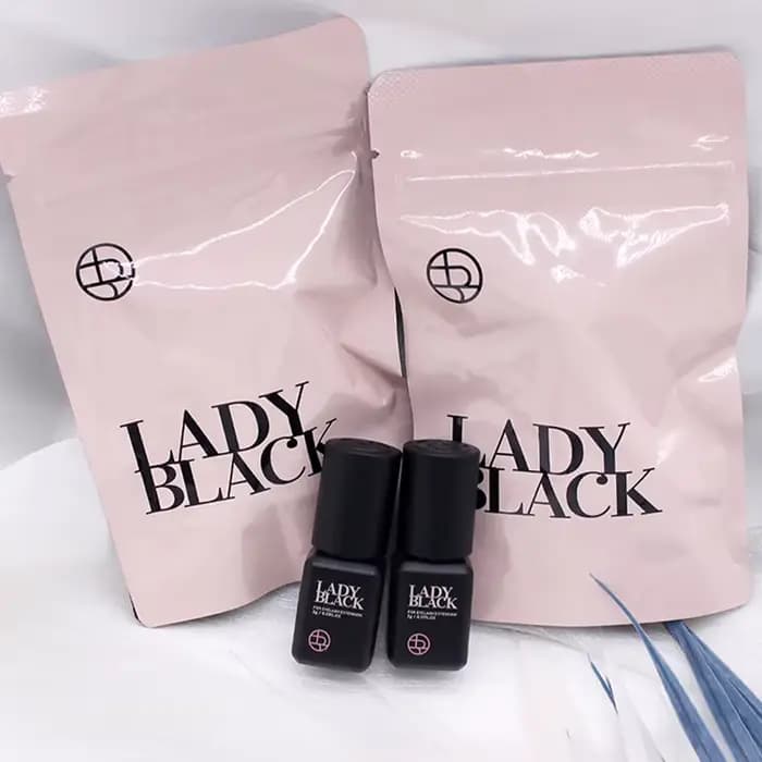 Colle à cils noirs pour femmes, 5 bouteilles, séchage coréen, plus rapide, Extensions de faux-cils, 