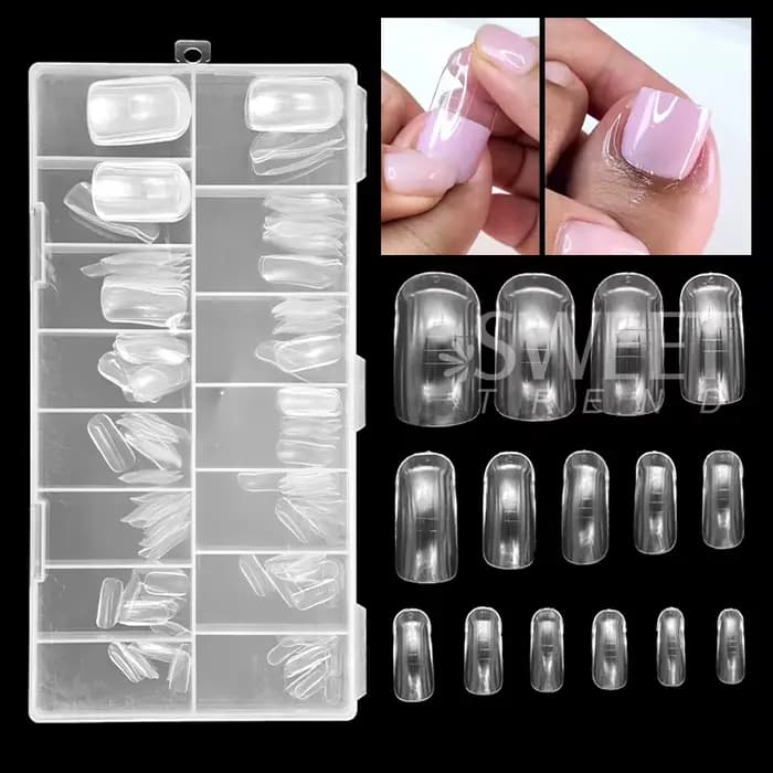 Ensemble de formes d'ongles à double système, Extension acrylique, faux ongles, formes supérieures p