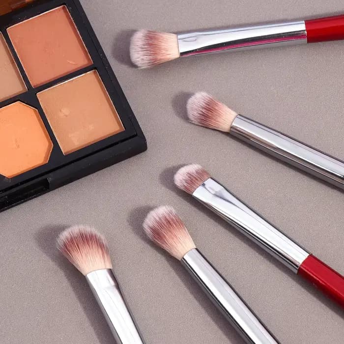MAANGE 5 pièces ombre à paupières ensemble de pinceaux de maquillage correcteur brosse yeux cosmétiq
