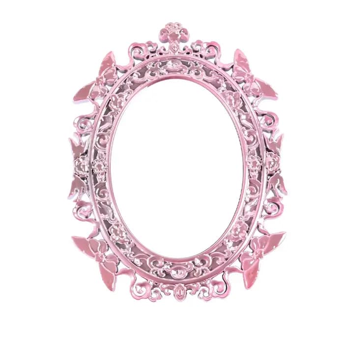 Nouveau Style européen rétro bureau maquillage miroir Portable Vintage miroirs cosmétiques Noble anc