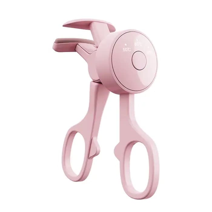 Recourbe-cils électrique chauffant portable, rechargeable par USB, pour femmes, longue durée, anti-b