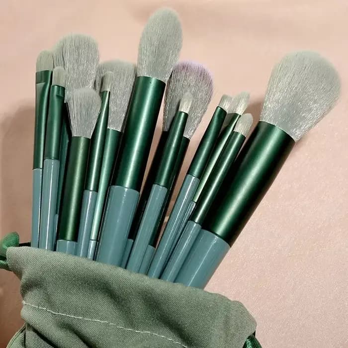Ensemble de pinceaux de maquillage professionnels, kit d'outils de brosse de maquillage, fard à barr