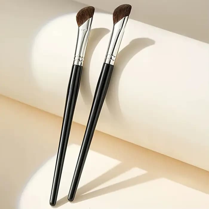 Ensemble de 2 pinceaux de contour angulaires pour le nez, pinceaux de maquillage ultra-doux pour les