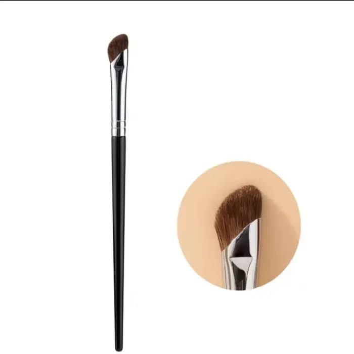 Pinceau de maquillage pour les cernes et les poches, pinceau à nez, pinceau de contour coudé, pincea