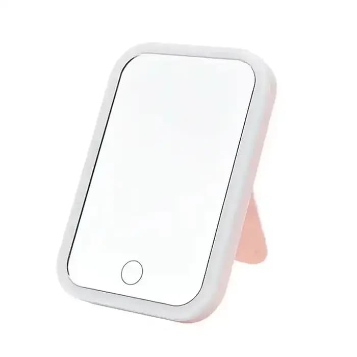 Miroir de maquillage à 16 LED, Type de Table, miroir de beauté Portable simple face, dortoir d'étudi