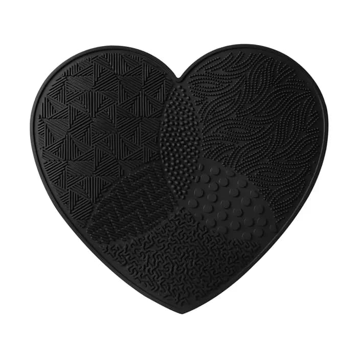 Tampon à récurer pinceaux de maquillage nettoyage Silicone avec ventouse amour nettoyant lavage bros