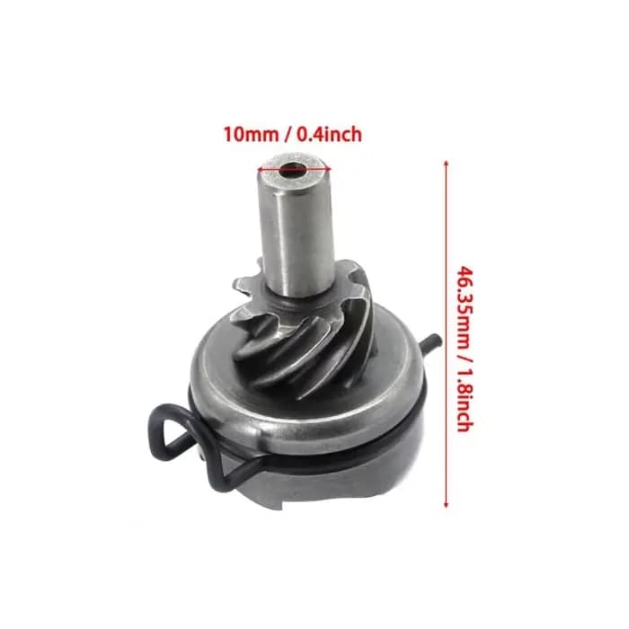 Kit d'arbre de démarrage de moteur de démarreur de coup de pied de moto pour moto Scooter 50cc 60cc 80cc 90cc GY6 139QMB ATV