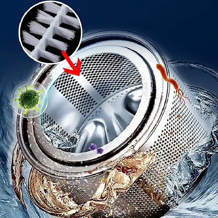 Brosse de nettoyage flexible longue multi-usages, dépoussiéreur, brosse de nettoyage pour machine à laver et sèche-linge, éliminateur de peluches, brosse de nettoyage pour radiateur