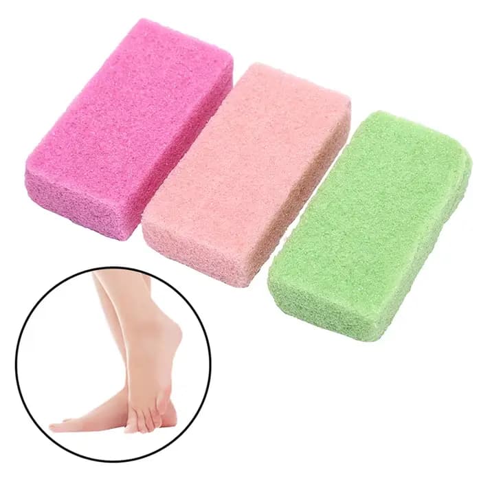 Pierre ponce éponge exfoliante soin des pieds supprimer la peau dure morte