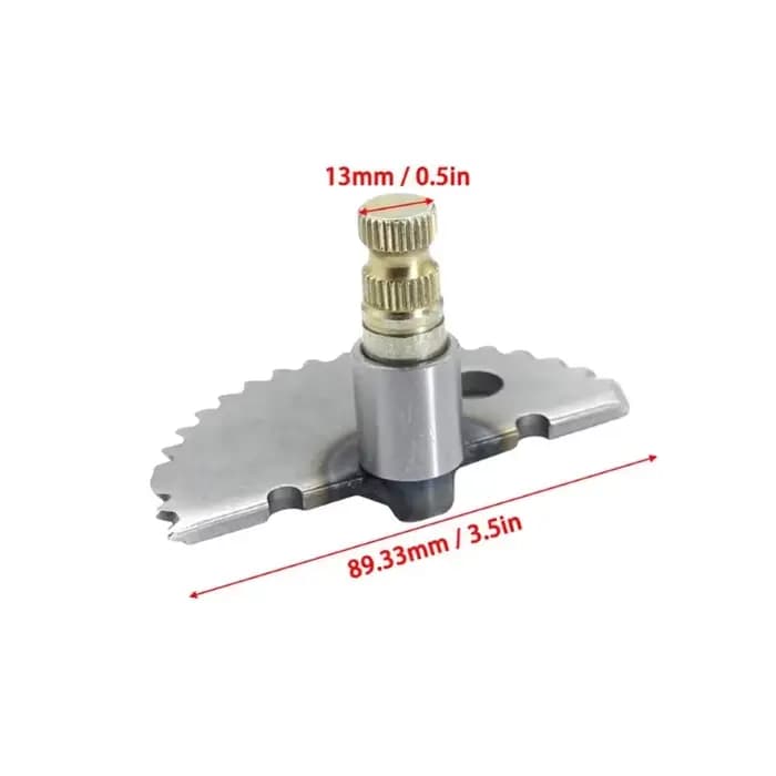 Kit d'arbre de démarrage de moteur de démarreur de coup de pied de moto pour moto Scooter 50cc 60cc 80cc 90cc GY6 139QMB ATV