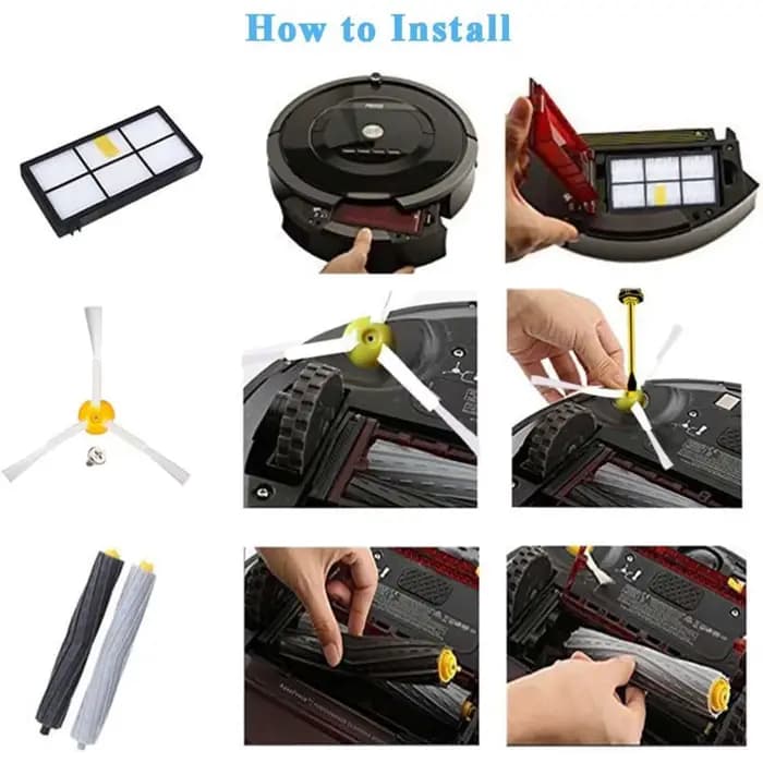 Pièces détachées et accessoires pour iRobot Roomba séries 800/900 (800, 850, 860, 865, 866, 870, 880, 886, 890, 900, 950, 960, 965, 966, 967, 970, 980, 996)