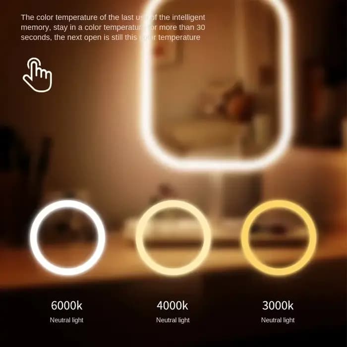 Miroir de vanité de styliste Unique