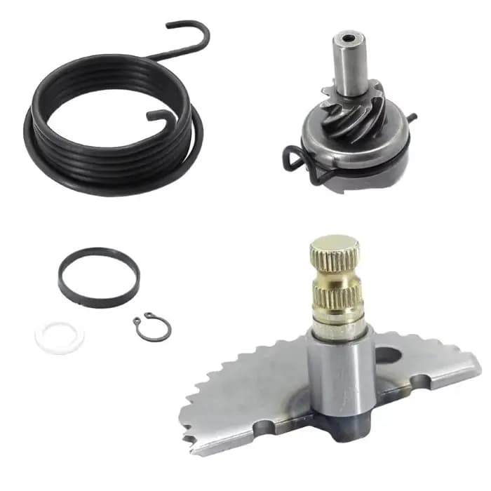 Kit d'arbre de démarrage de moteur de démarreur de coup de pied de moto pour moto Scooter 50cc 60cc 80cc 90cc GY6 139QMB ATV