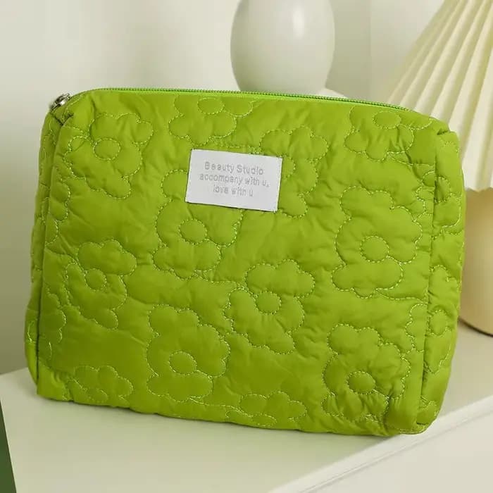 Sac à cosmétiques brodé de grande capacité
