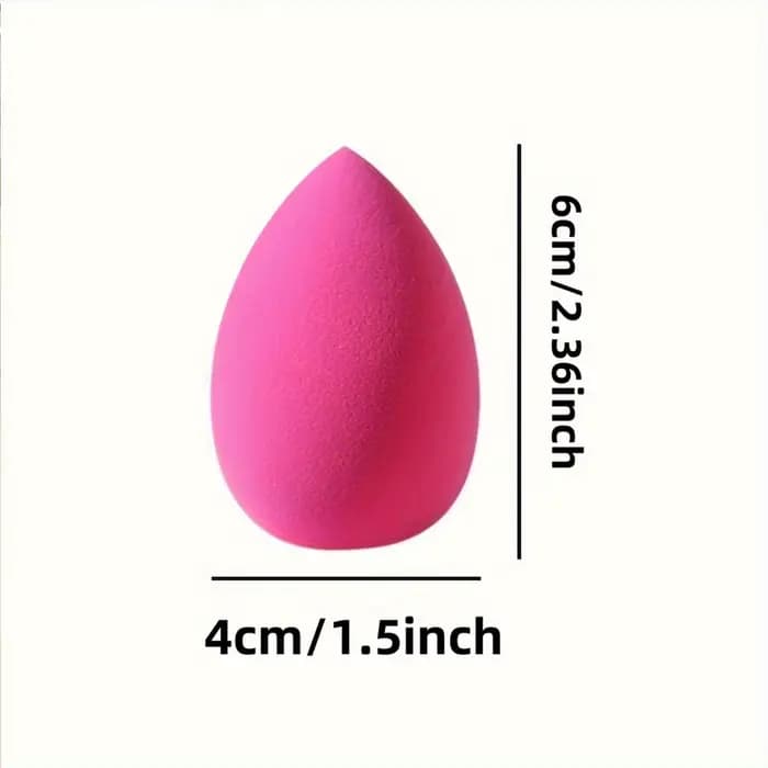 Ensemble d'éponges de maquillage ombrées 5-10 pièces – Vegan à double usage pour liquide/poudre | Essentiels de voyage
