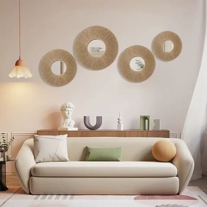 Miroirs Muraux Décoratifs Ronds