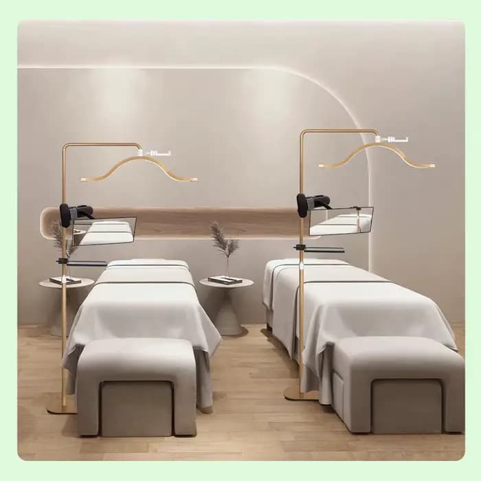 Miroir à clipser Flexible pour Salon