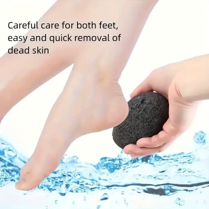 Pierre ponce naturelle pour l'exfoliation – Lime pour pieds et mains non parfumée