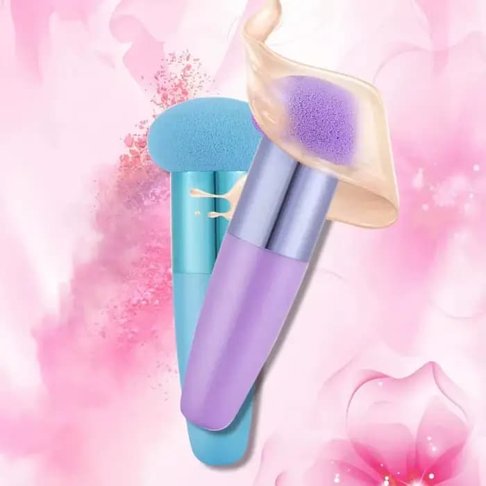 Pinceaux de maquillage avec poignée pour femme