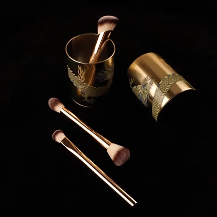 3 pièces/ensemble pinceaux de maquillage sablier poudre fond de teint Blush correcteur pinceau