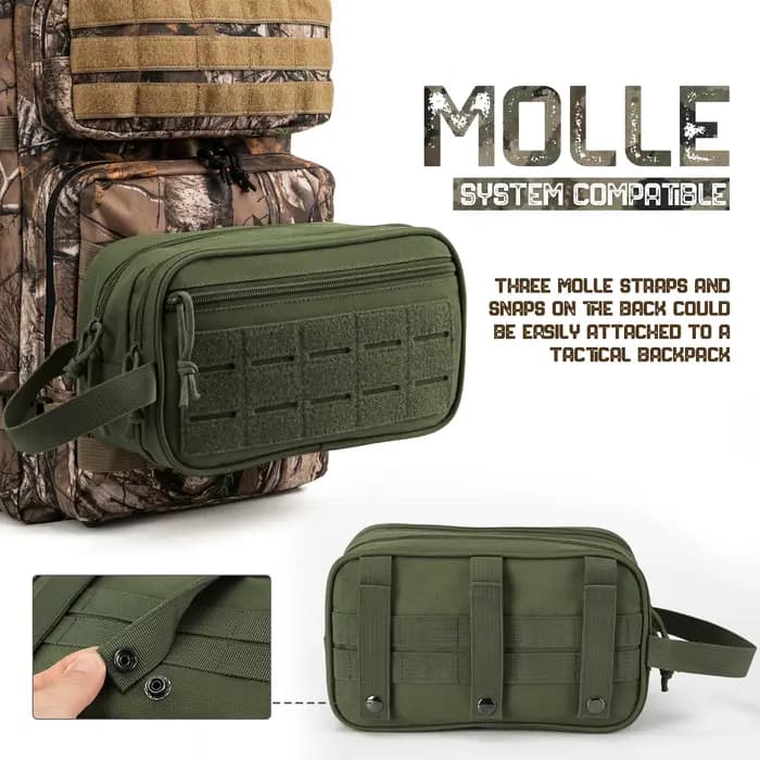 Trousse de toilette tactique pour femmes