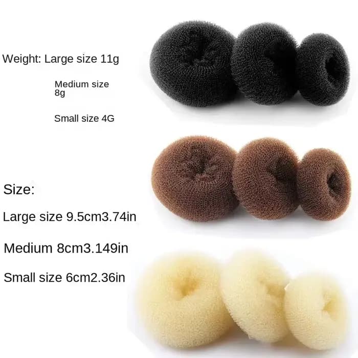 Artificiel astique à cheveux pour chignon