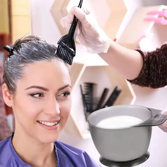 Bol de couleur pour coiffure