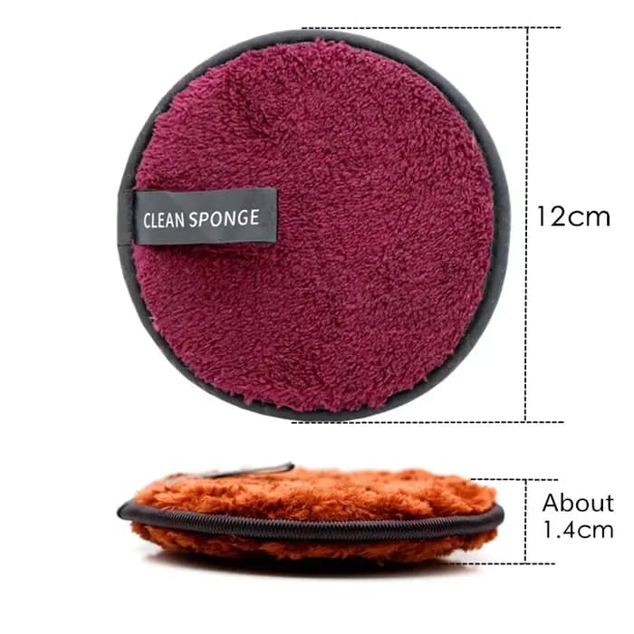 Lingettes démaquillantes réutilisables en coton