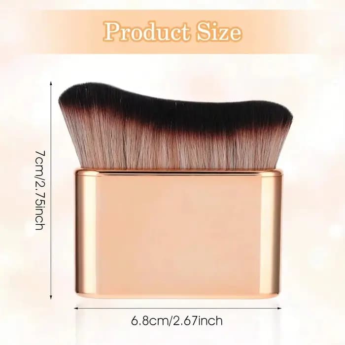Pinceau auto-bronzant doux pour le corps