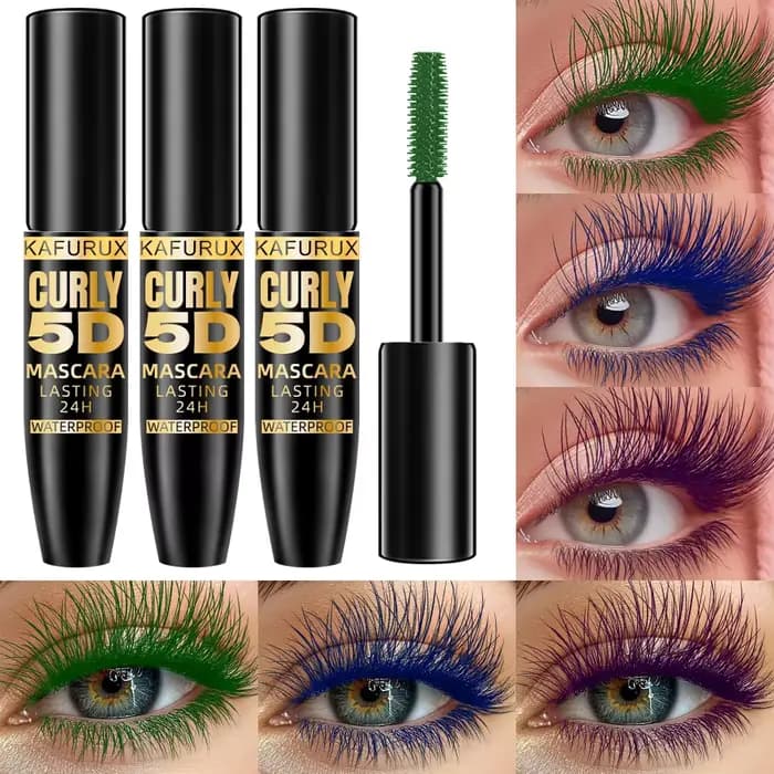 Mascara en soie 5D 9 couleurs avec gros yeux