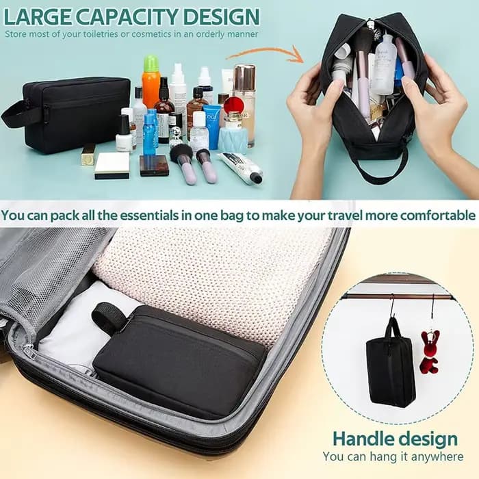 Trousse de toilette de voyage pour hommes et femmes