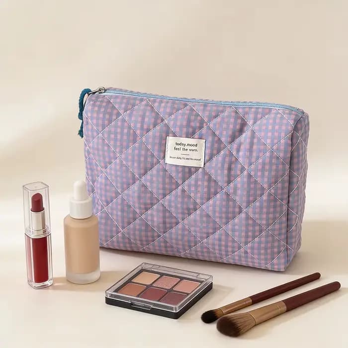 Airfriend trousse de maquillage rose cosmétique fille toilette
