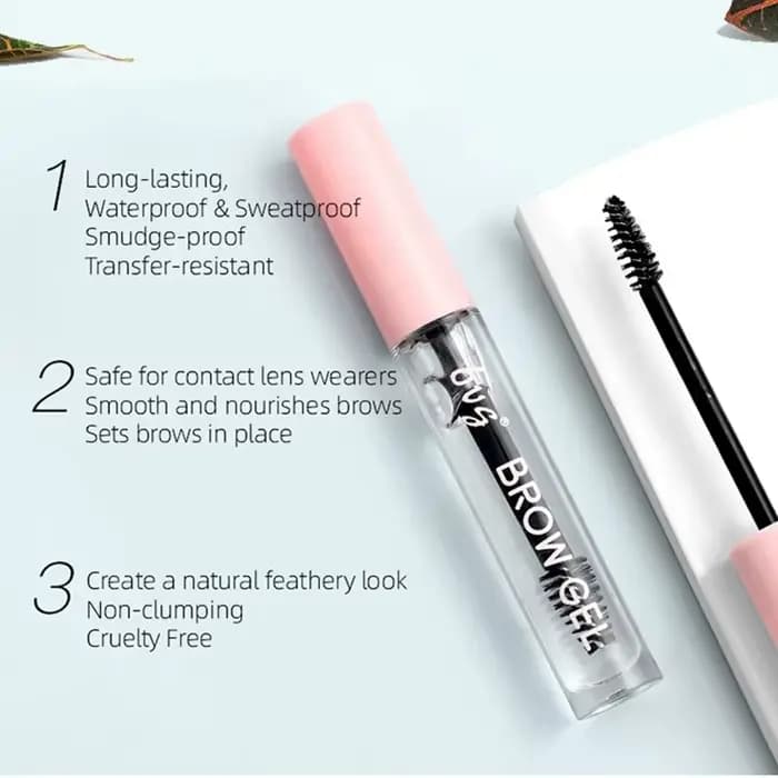 Gel Transparent imperméable pour sourcils, crème coiffante, fixation longue durée, savon pour sourcils, liquide Transparent, couche scellée, cosmétique