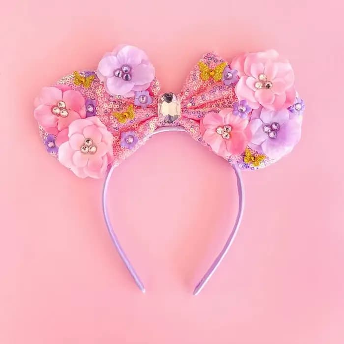 Disney raiponce oreille bandeau pour adultes emmêlé Mickey Mouse caméléon bandeaux femmes filles enfant tournesol cheveux accessoires cadeau