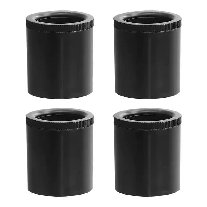 4 patins de rehaussement de meubles ronds réglables en ABS, robustes, pour canapé et armoire, accessoires de rehaussement de meubles