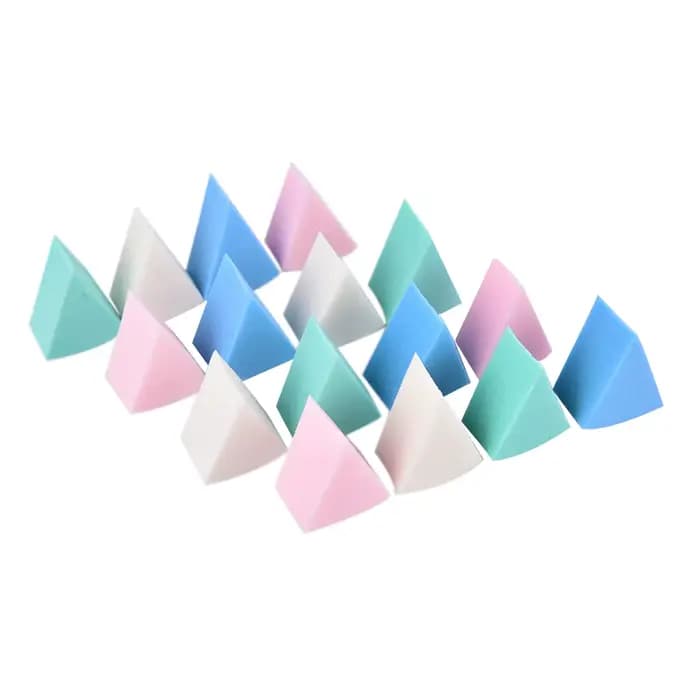 Éponge de maquillage en forme de Triangle