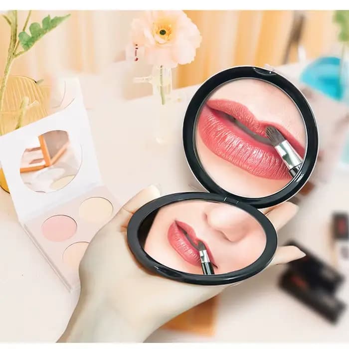Mini miroir de maquillage Compact de poche